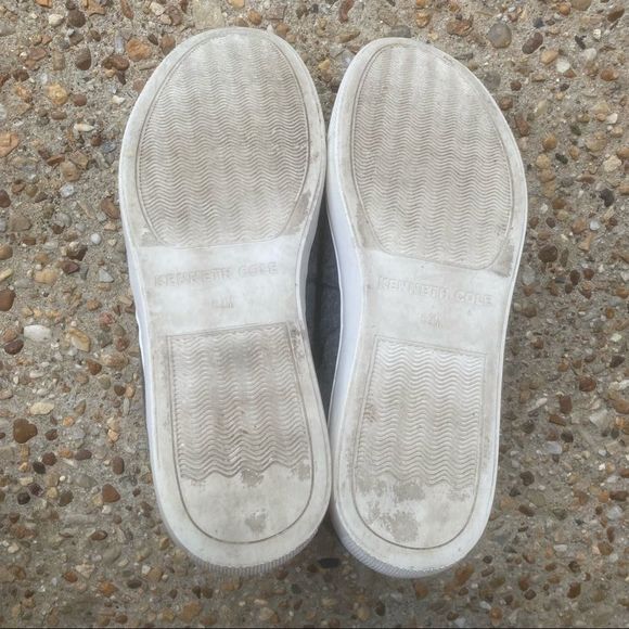 Kenneth Cole Keenan Gray Ankle Zipper Sneakers 6.5 - Picture 8 of 8